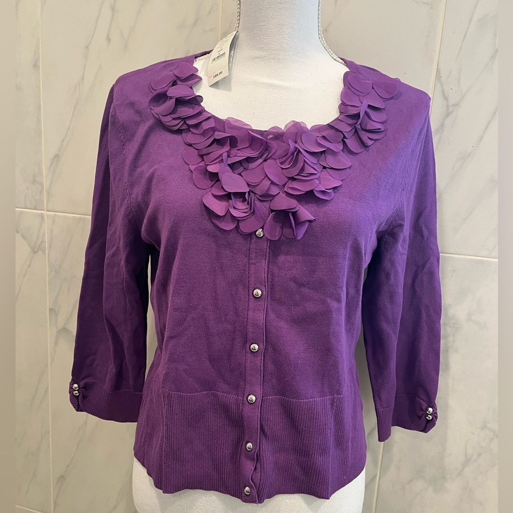 White House Black Market Women’s Iris Sweater Size Large